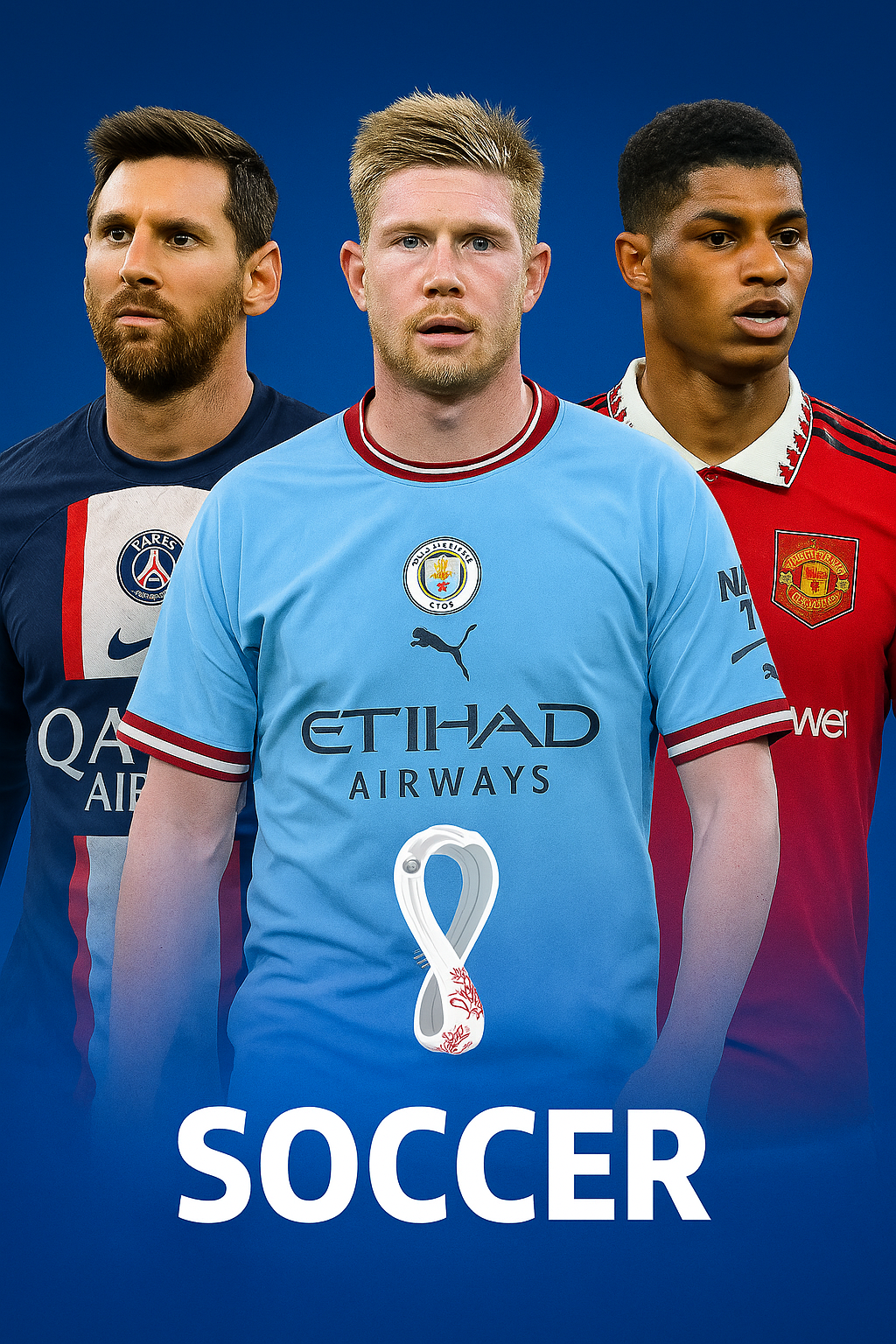 Joueurs de football et Coupe du Monde